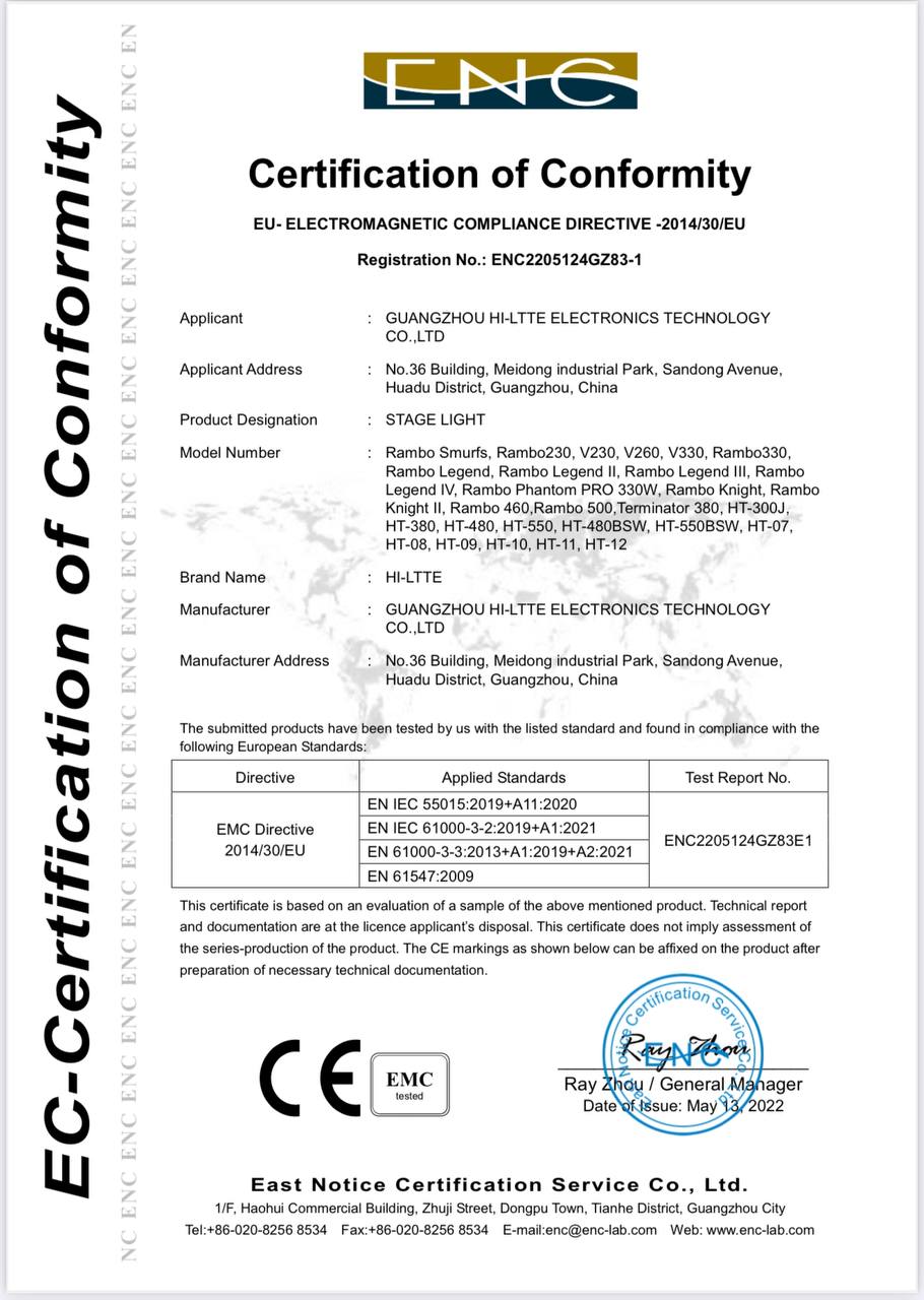 CERTIFICATE OF CONFORMITY OF OCCUPATIONAL HEALTH AND SAFETY MANAGEMENT SYSTEM CERTIFICATION